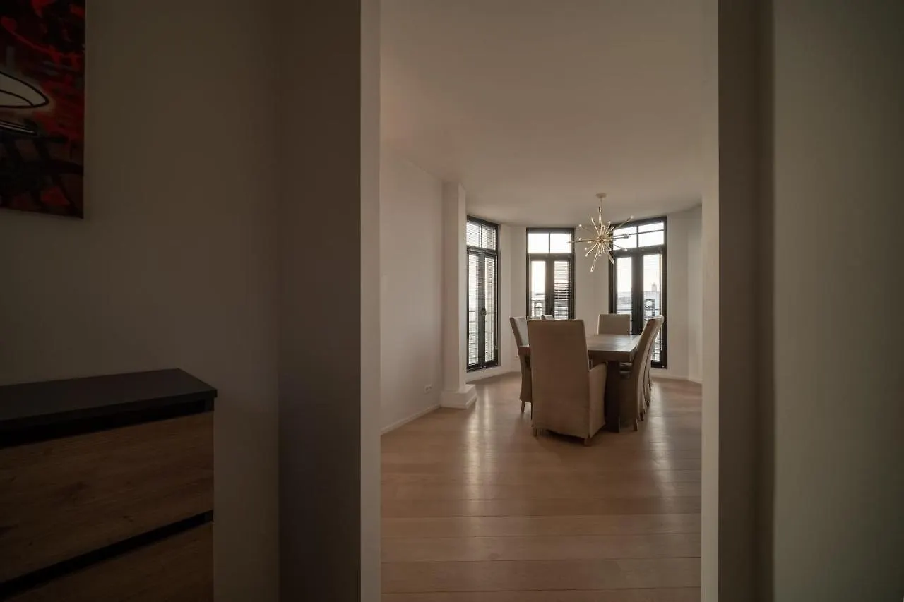 Luxurious Penthouse On Prime Location Antwerp Apartment Belgium